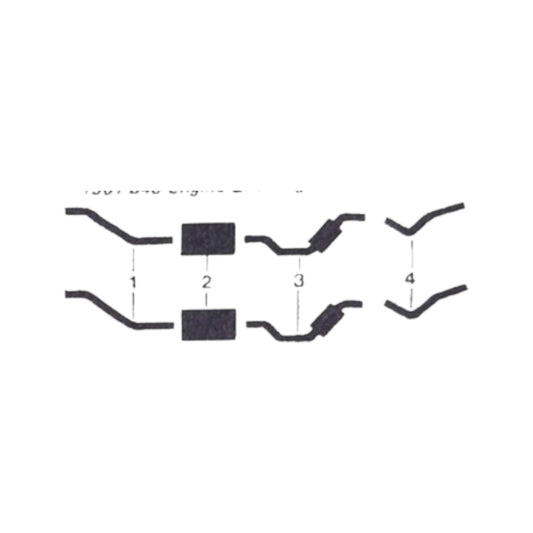 1959 Chevy Bel Air Biscayne Impala 348 Hi-Po Engines Dual Exhaust System