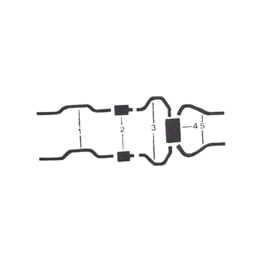1967-68 Chevrolet Camaro 327 350 396 Engines Dual Exhaust System