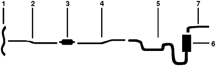 1985 Buick Electra 6 Cyl 181E (3.0L) Engine Single Exhaust System diagram