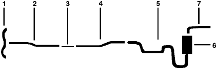 1985 Buick Electra 6 Cyl 260T (4.3L) Engine Single Exhaust System diagram