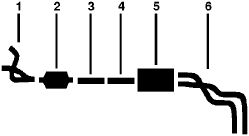1978 Chevrolet Van G20 & 2500, Express, Savana 8 Cyl Single Exhaust System diagram