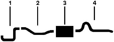 1974 Dodge Ramcharger 6 Cyl Single Exhaust System diagram