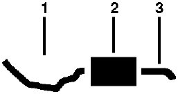1964 Chevrolet (Models Over 1 Ton) 4 & 6 Cyl Single Exhaust System diagram