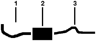 1953-54 Chevrolet Bel Air, All Models (Exc. Convertible) 6 Cyl Single Exhaust System diagram