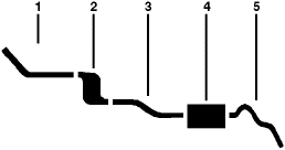 1979 Mercury Zephyr 6 Cyl 200 (3.3L) Engine Single Exhaust System diagram