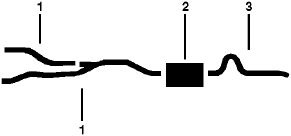 1964 Chevrolet Malibu & Monte Carlo 8 Cyl Single Exhaust System diagram