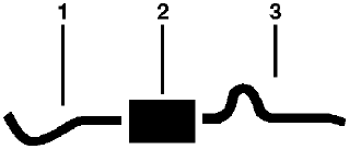 1968 Chevrolet Malibu & Monte Carlo 6 Cyl Single Exhaust System diagram