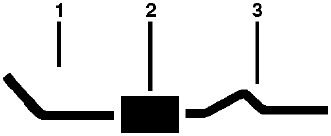 1958 Ford All Models 6 Cyl Single Exhaust System diagram