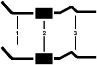 1959 Ford 292 8 Cyl 352 Engine Dual Exhaust System diagram
