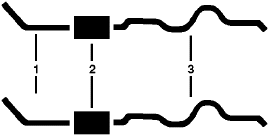 1962 American Motors All Models 8 Cyl Dual Exhaust System diagram