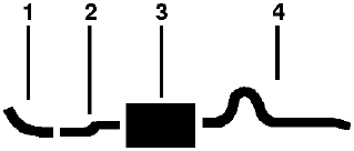 1962-63 American Motors American Convertible Single Exhaust System diagram
