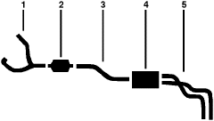 1982 Chevrolet C/K/P/R/V10/1500 8 Cyl 350L Engine Single Exhaust System diagram