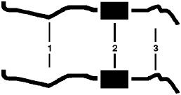 1970 Chevrolet C/K/P/R/V20/2500 8 Cyl Dual Exhaust System diagram