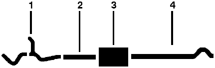 1979 Ford F, P-350 8 Cyl Single Exhaust System diagram